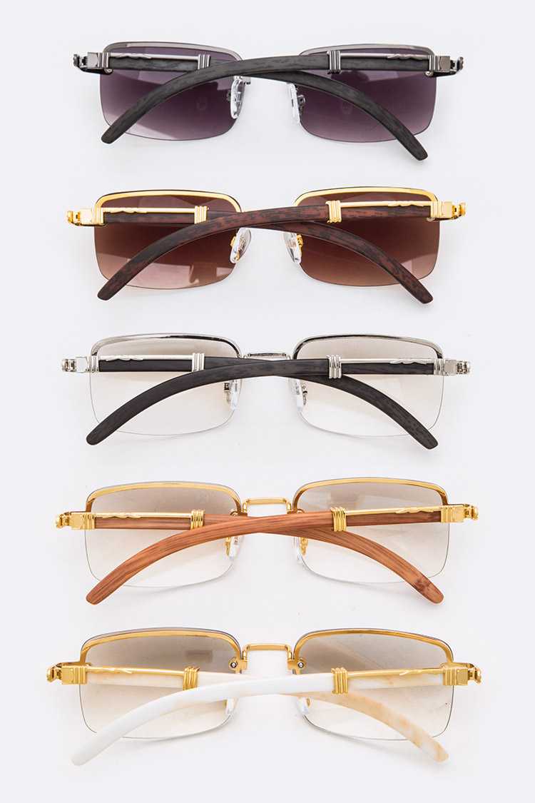 MEDUSA CARTER WOOD SUNGLASS