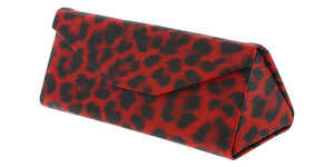 TRI FOLD ANIMAL PRINT EYEWEAR CASE