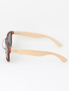 MEDUSA WOOD WAYFER SUNGLASS