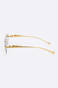 MEDUSA CLEAR COUGAR SUNGLASS