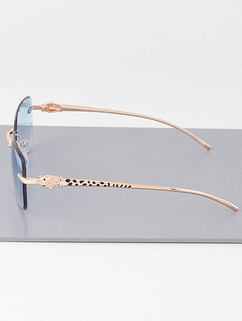 MEDUSA RIMLESS COUGAR SUNGLASS