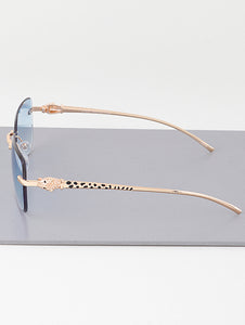 MEDUSA RIMLESS COUGAR SUNGLASS