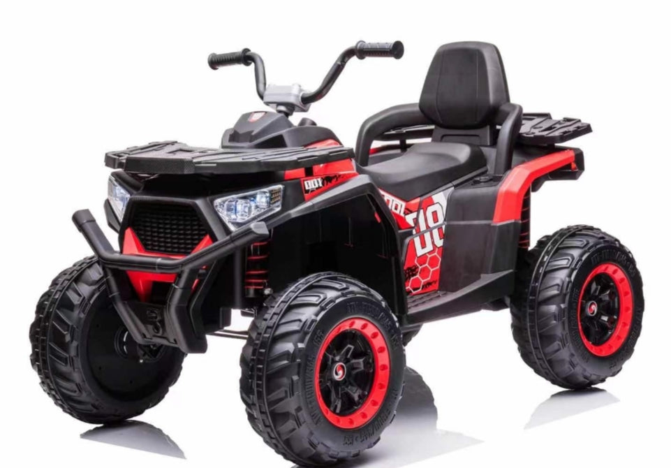 RED MOTORCYCLE ATV W/ REMOTE CONTROL