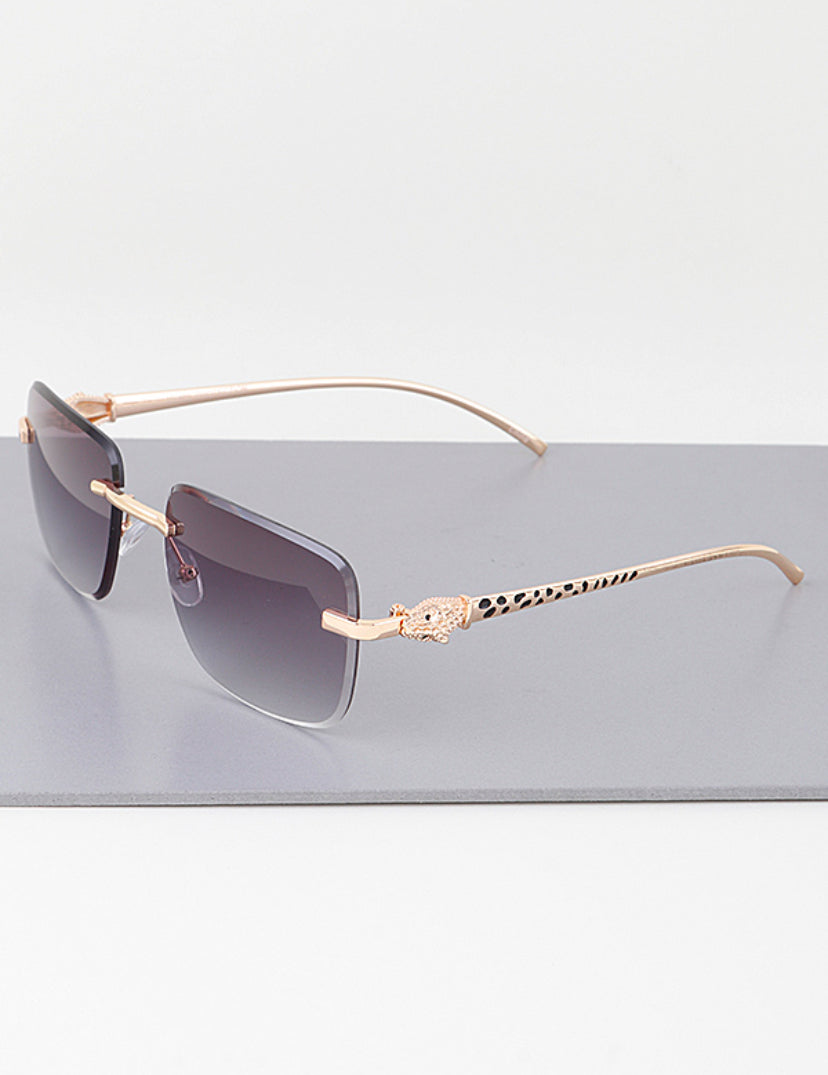 MEDUSA RIMLESS COUGAR SUNGLASS