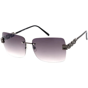 MEDUSA LIZ METAL CHAIN SUNGLASS