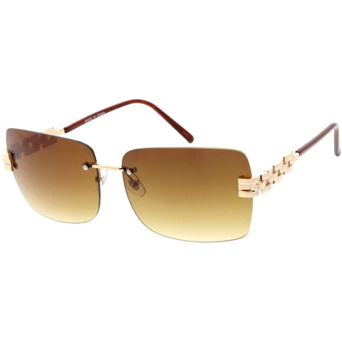 MEDUSA LIZ METAL CHAIN SUNGLASS