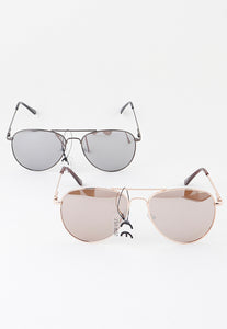 MEDUSA REFLECTIVE KIDS AVIATOR SUNGLASS