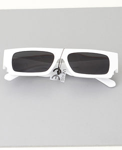 MEDUSA WHITE SLIM SUNGLASS