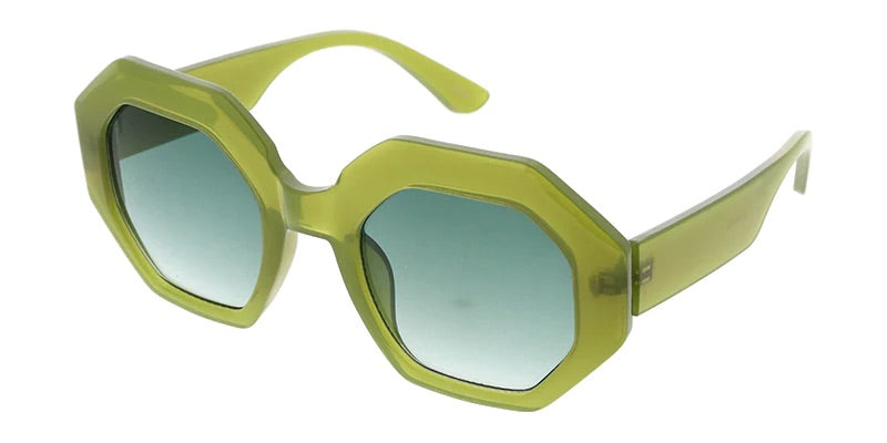 MEDUSA HEXAGON COLORED SUNGLASS