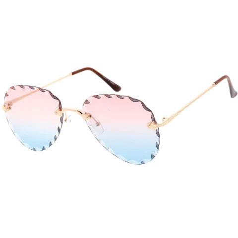 MEDUSA CRYSTAL AVIATOR SUNGLASS