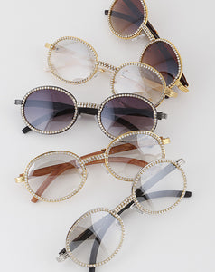 MEDUSA VINTAGE JEWELED SUNGLASS