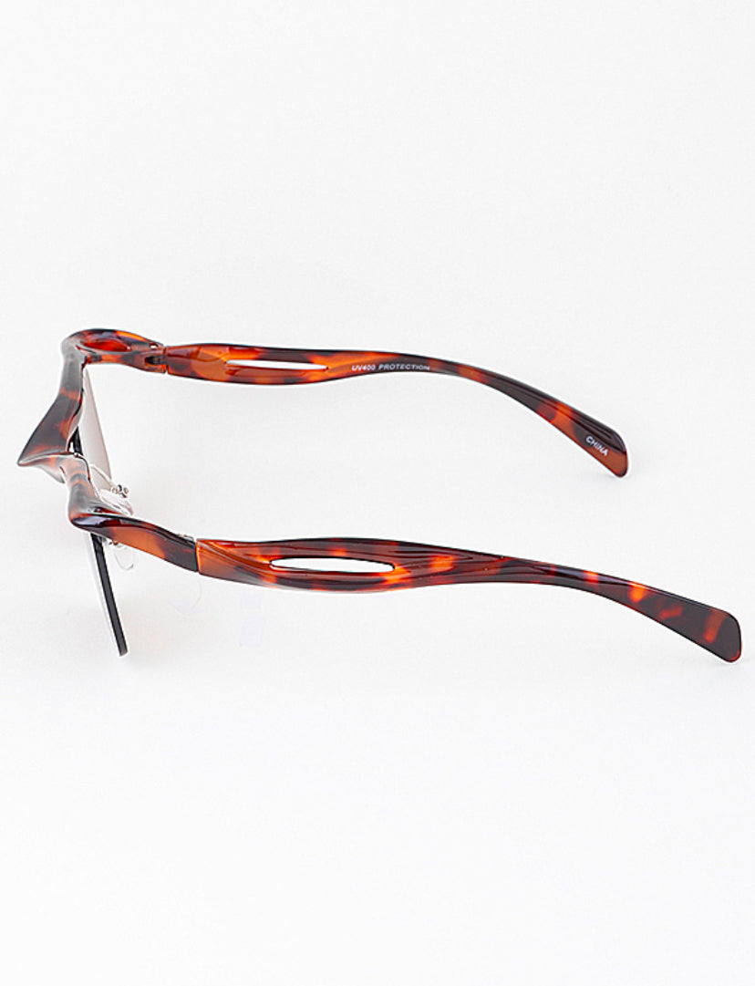 MEDUSA SQUARED ABSTRACT SUNGLASS