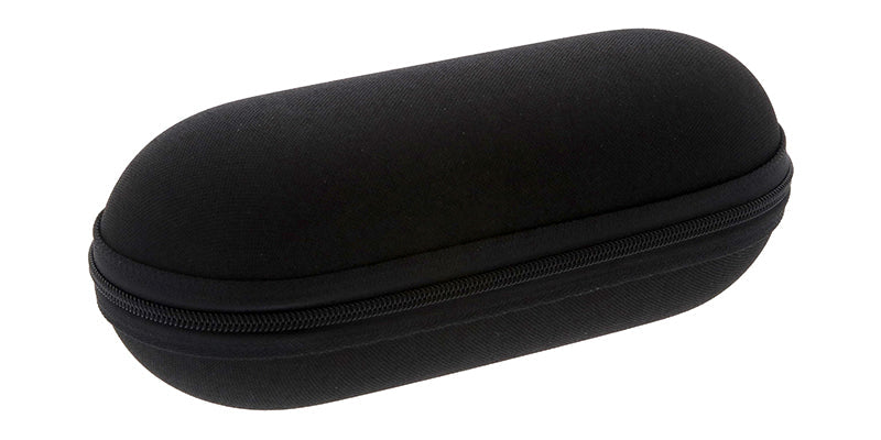 Black Zipper Eyewear Case