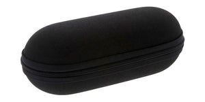 Black Zipper Eyewear Case