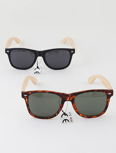 MEDUSA WOOD WAYFER SUNGLASS