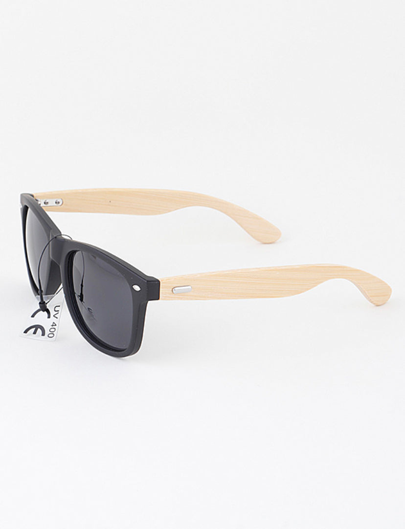 MEDUSA WOOD WAYFER SUNGLASS