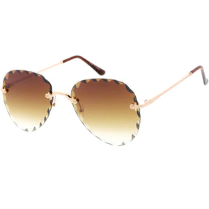 MEDUSA CRYSTAL AVIATOR SUNGLASS