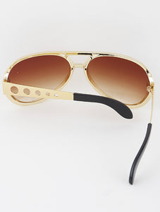 MEDUSA CIRCLE AVIATOR SUNGLASS