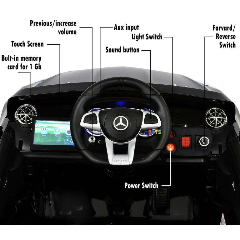 BLACK MERCEDES TOUCH SCREEN