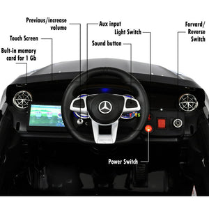 BLACK MERCEDES TOUCH SCREEN