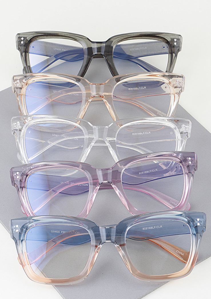 MEDUSA CRYSTAL BLUE LIGHT GLASSES