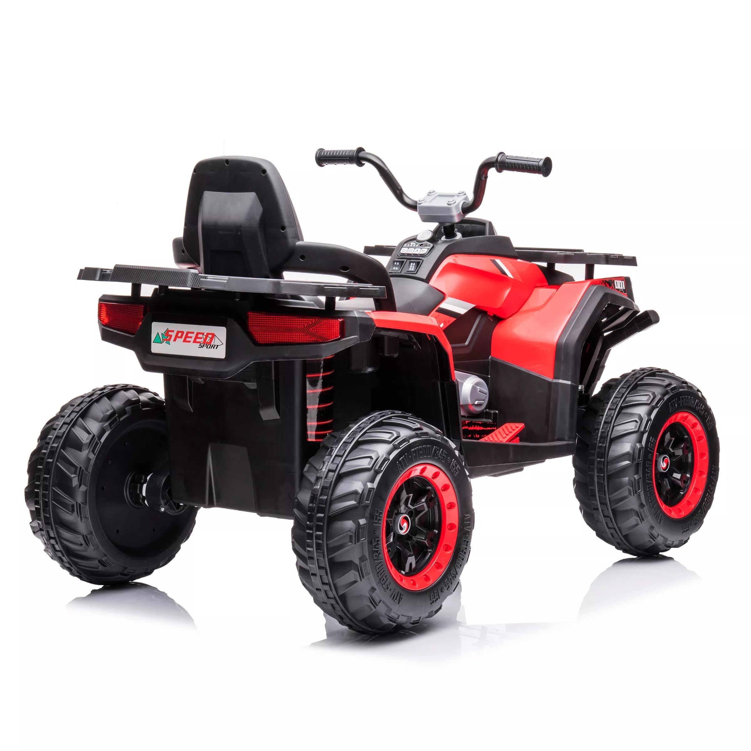 RED MOTORCYCLE ATV W/ REMOTE CONTROL