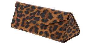 TRI FOLD ANIMAL PRINT EYEWEAR CASE