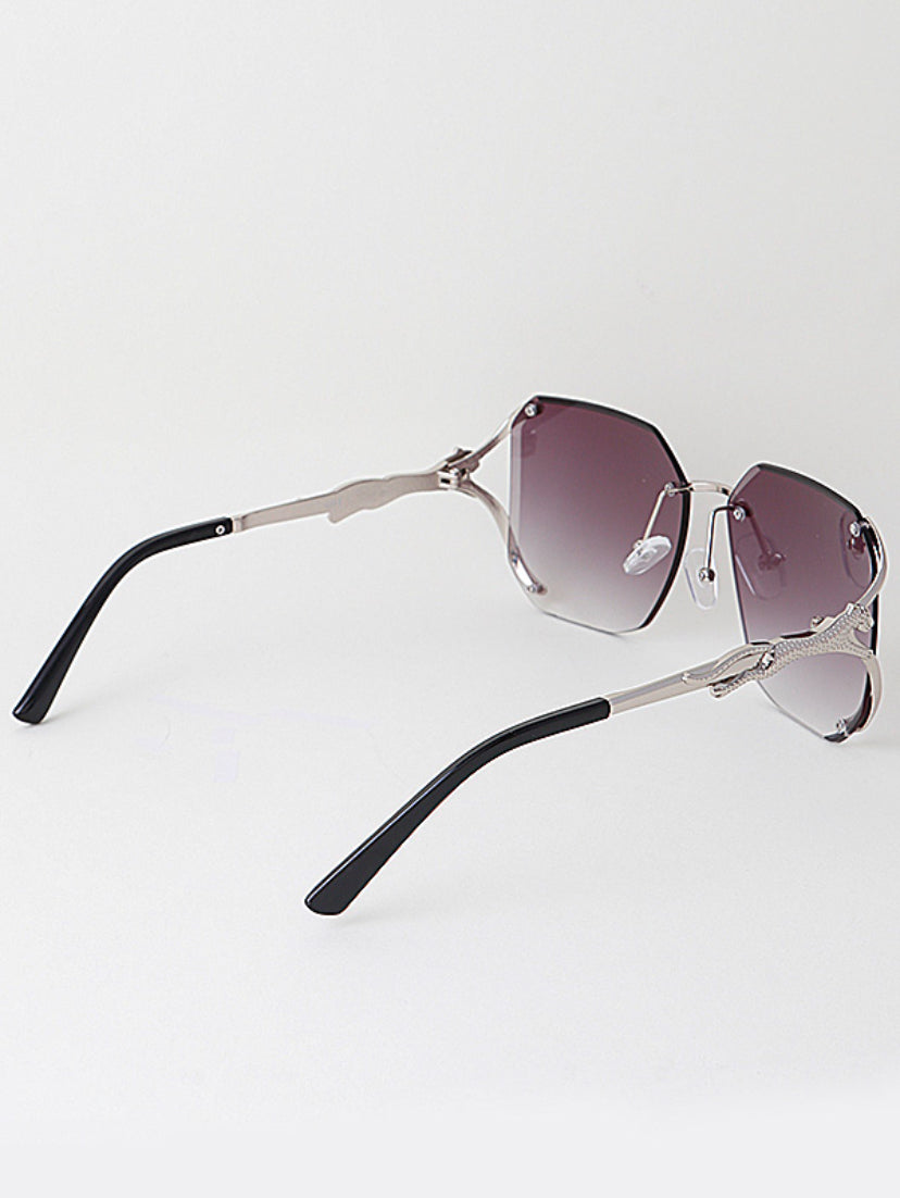 MEDUSA SQUARED CHEETAH SUNGLASS