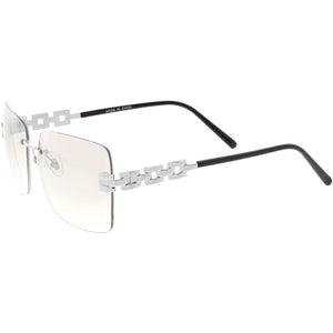 MEDUSA LIZ METAL CHAIN SUNGLASS