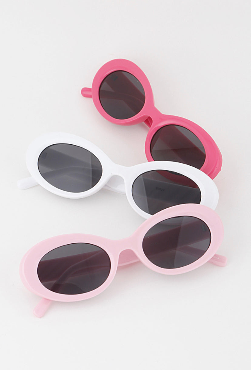 MEDUSA COLORED RETRO ROUND SUNGLASS