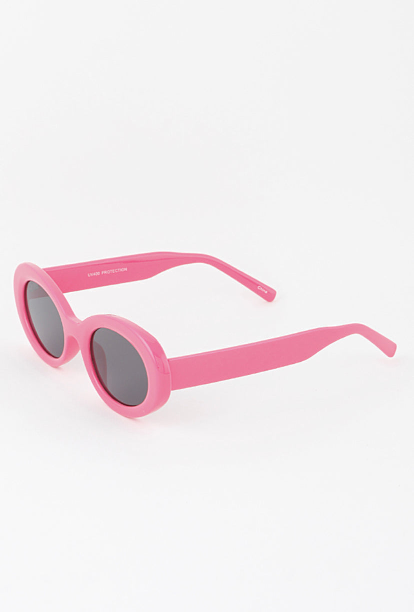 MEDUSA COLORED RETRO ROUND SUNGLASS