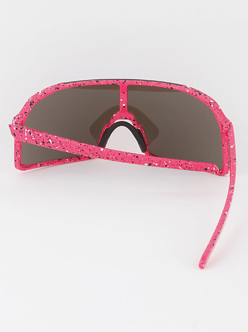 MEDUSA PAINT SPLATTER SPORT SUNGLASS