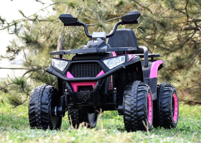 PINK MOTORCYCLE ATV W/ REMOTE CONTROL