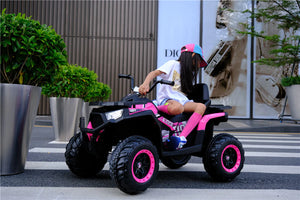 PINK MOTORCYCLE ATV W/ REMOTE CONTROL