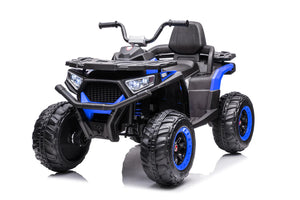 BLUE MOTORCYCLE ATV W/ REMOTE CONTROL