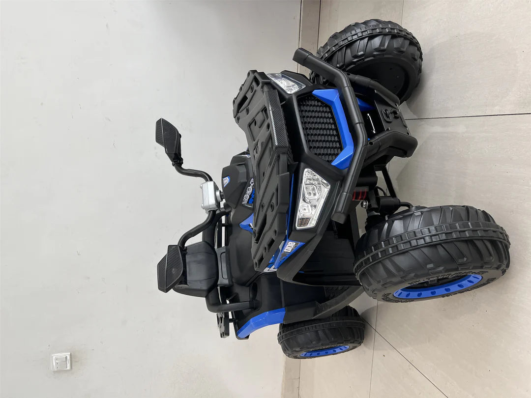 BLUE MOTORCYCLE ATV W/ REMOTE CONTROL