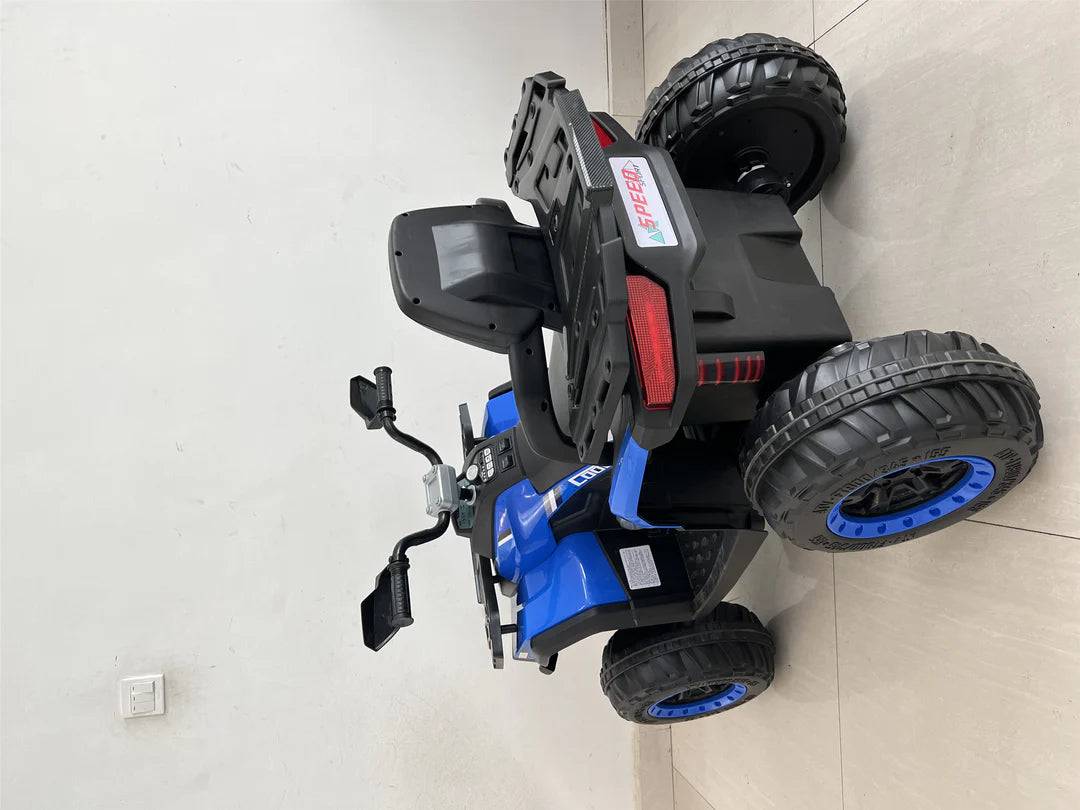 BLUE MOTORCYCLE ATV W/ REMOTE CONTROL