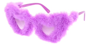 MEDUSA HEART FUR SUNGLASS