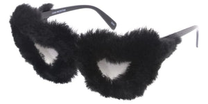 MEDUSA HEART FUR SUNGLASS