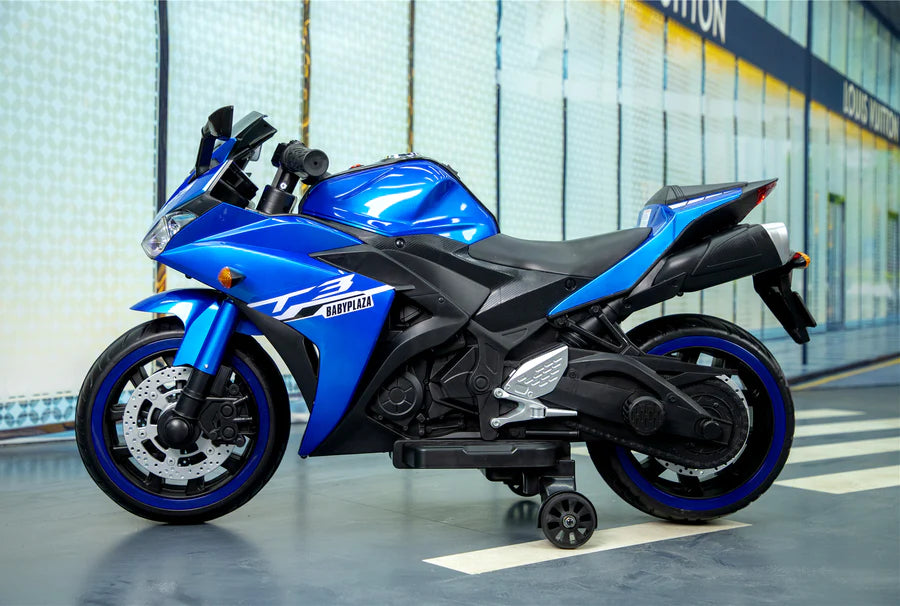 Blue Motorcycle T3