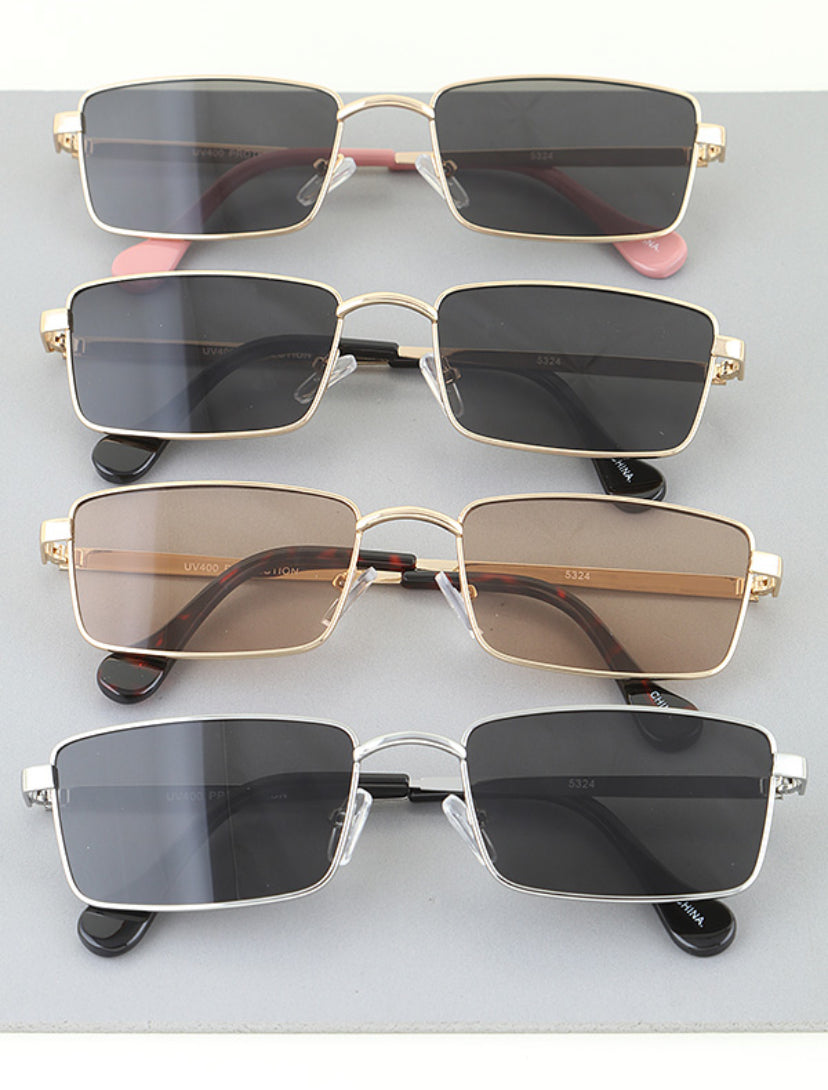 MEDUSA RECTANGULAR SLIM SUNGLASS