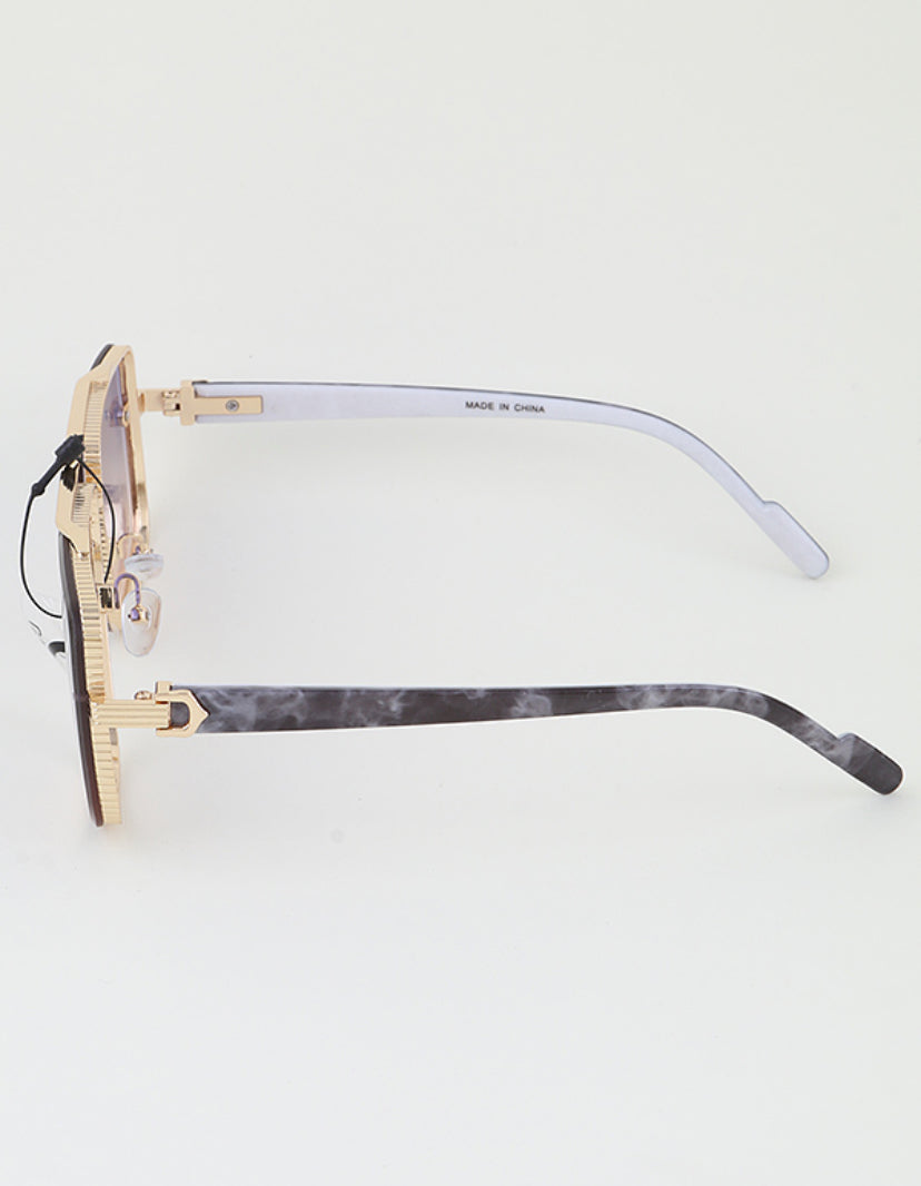 MEDUSA CARTER WOOD SUNGLASS
