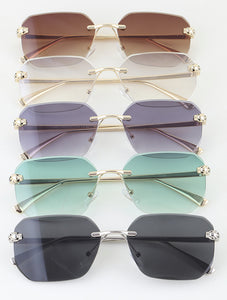 MEDUSA RIMLESS JAGUAR SUNGLASS