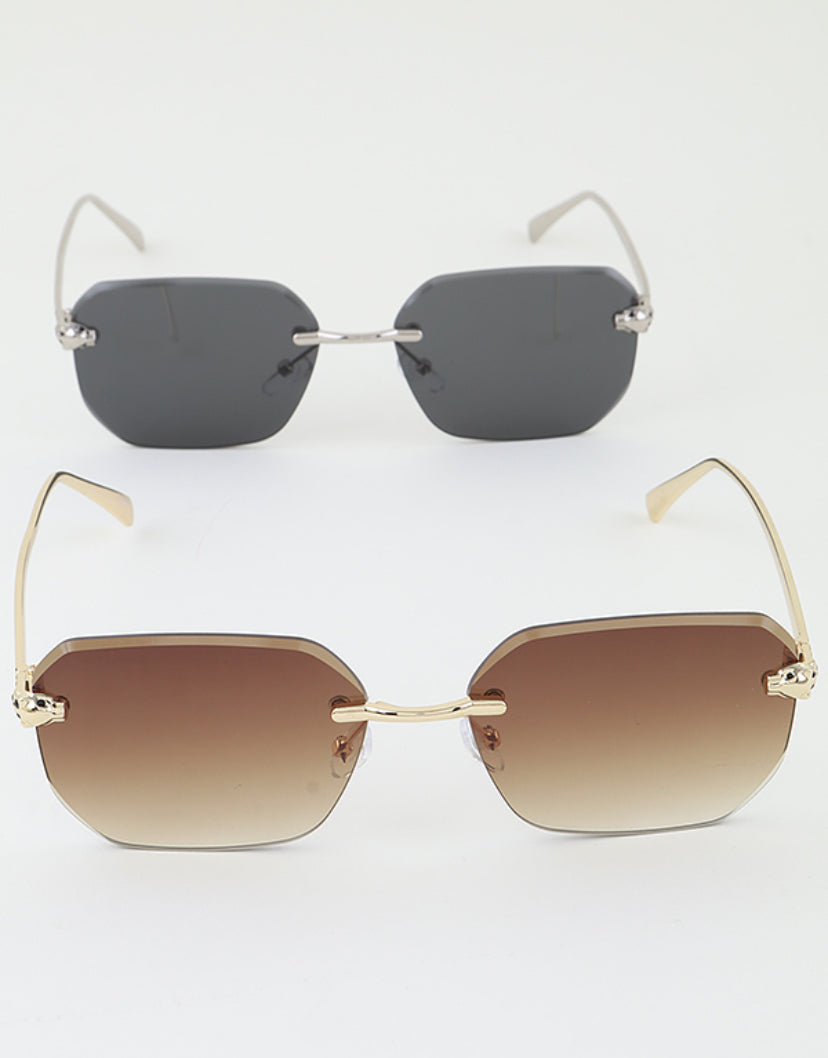MEDUSA RIMLESS JAGUAR SUNGLASS
