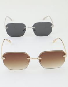 MEDUSA RIMLESS JAGUAR SUNGLASS