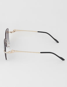 MEDUSA MODERN RIMLESS SUNGLASS