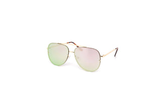 MEDUSA REFLECTIVE AVIATOR SUNGLASS