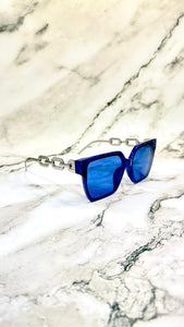 MEDUSA SILVER CHAIN SUNGLASS