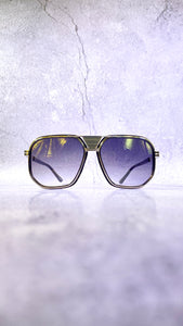 MEDUSA VINTAGE SQUARE AVIATOR SUNGLASS