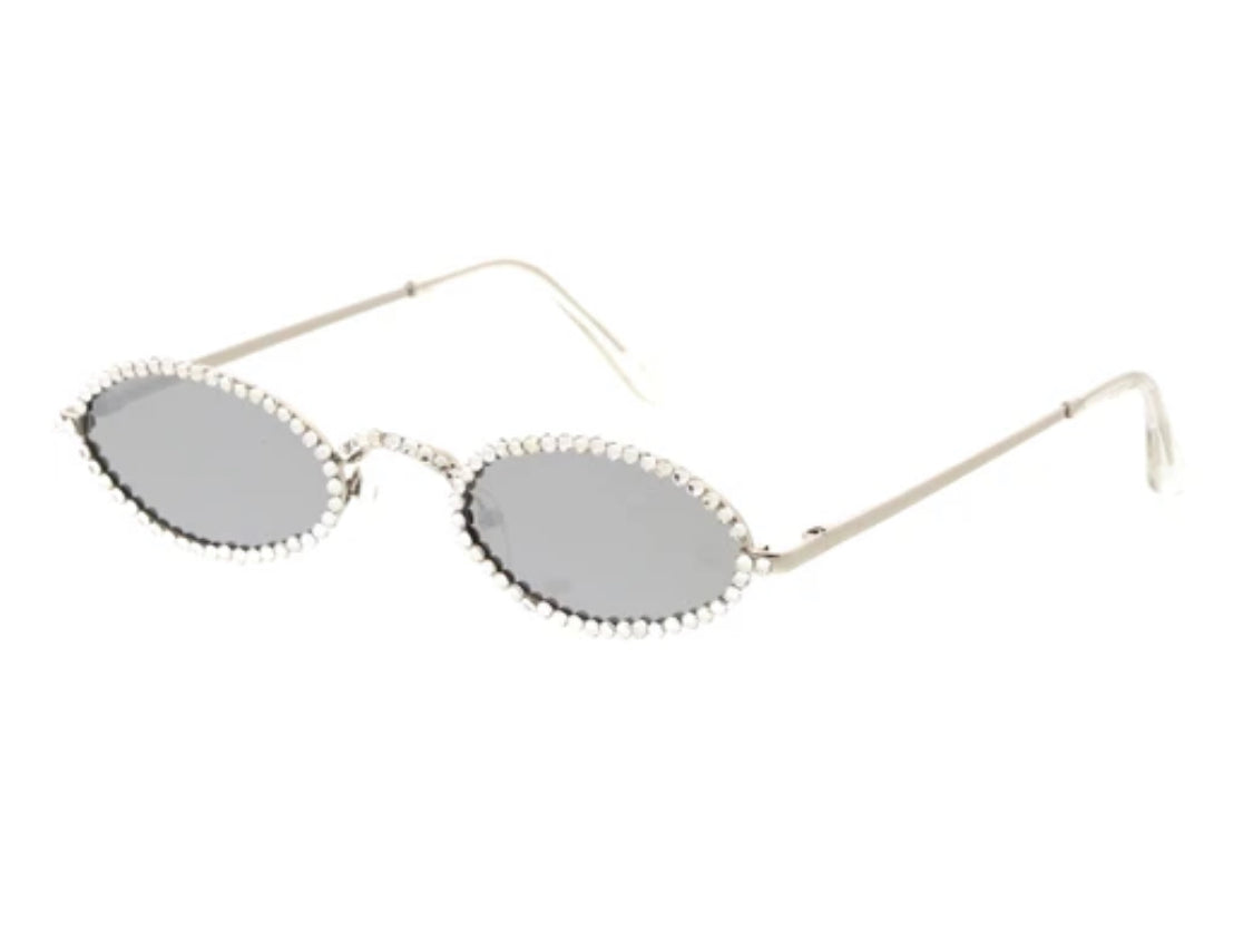 MEDUSA OVAL DIAMONDS SUNGLASS